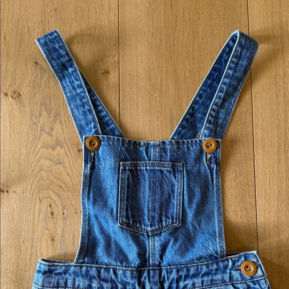ROLLA'S Blue Retro Wide Leg Jumpsuit Overall - Picture 4 of 8